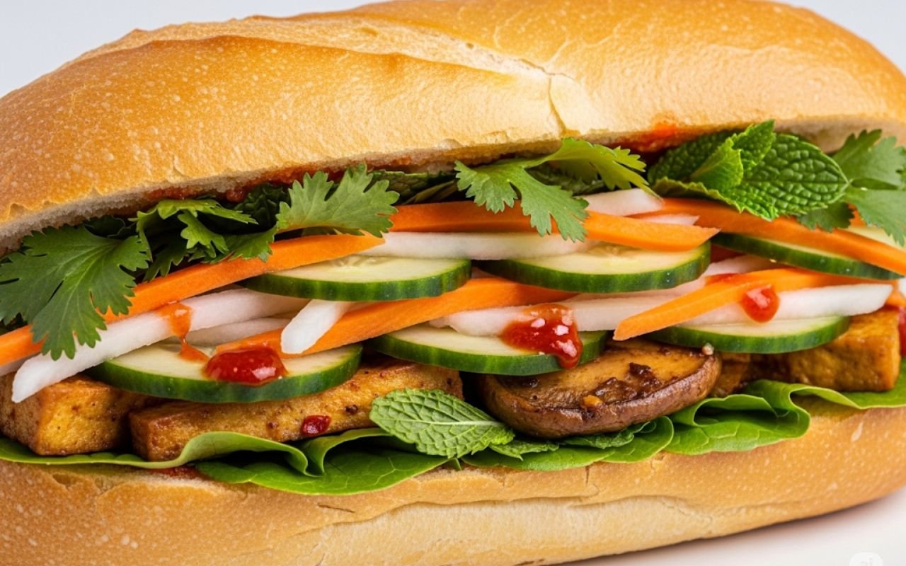 Bánh mì chay Hà Nội