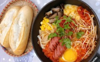Bánh Mỳ Chảo – Hương Vị “Quốc Dân” Được Yêu Thích Dù Sáng Hay Tối