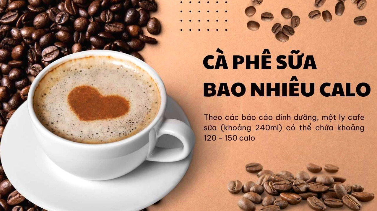 1 ly cà phê sữa bao nhiêu calo