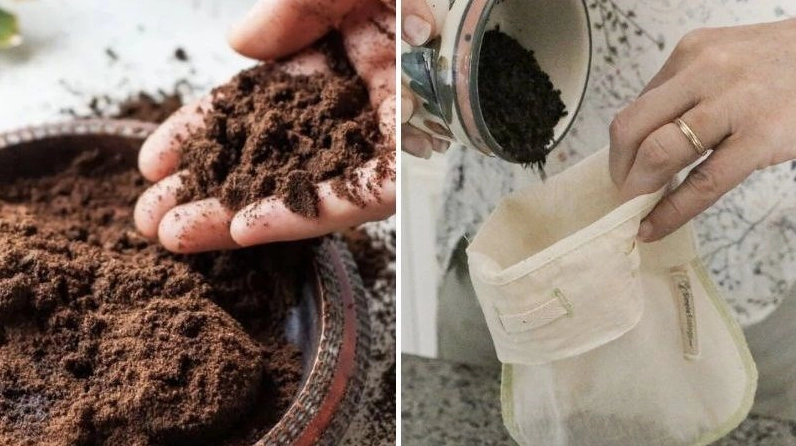 Bã cà phê có tác dụng khử mùi hiệu quả