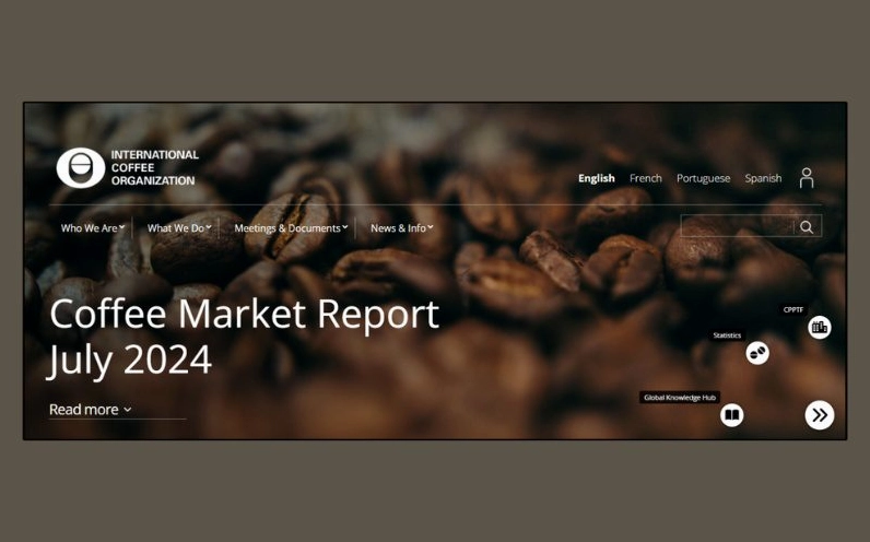 Bạn có thể theo dõi biến động giá cà phê của ICO