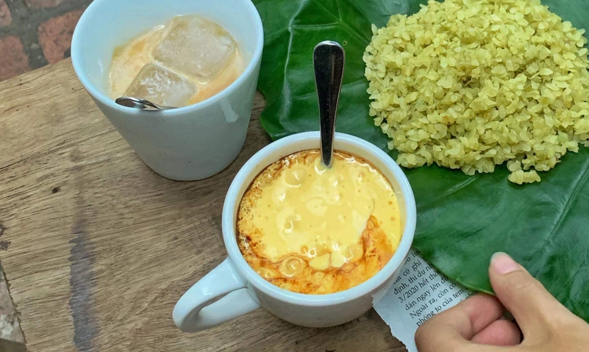 Cà phê trứng ngon cho ngày se lạnh