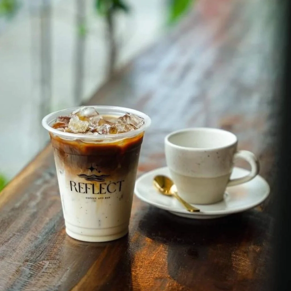 Hình ảnh ly cà phê sữa đá đẹp mắt