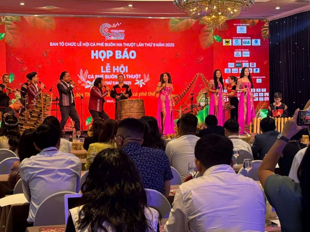 Họp báo chương trình lễ hội cà phê Buôn Ma Thuột 2025