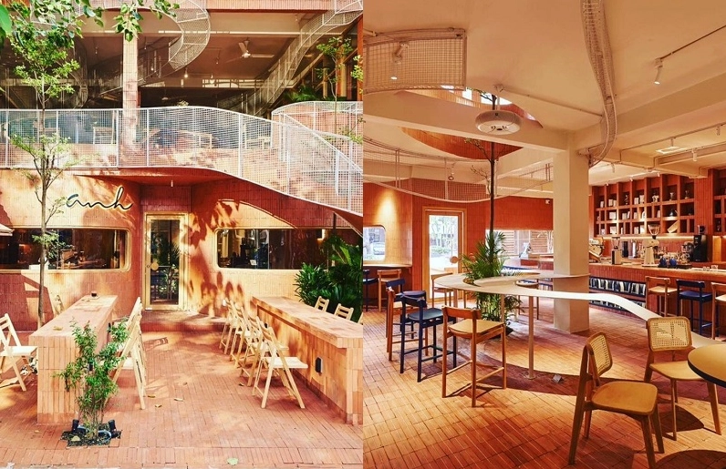 Không gian ấn tượng của một quán cà phê đẹp ở Sài Gòn