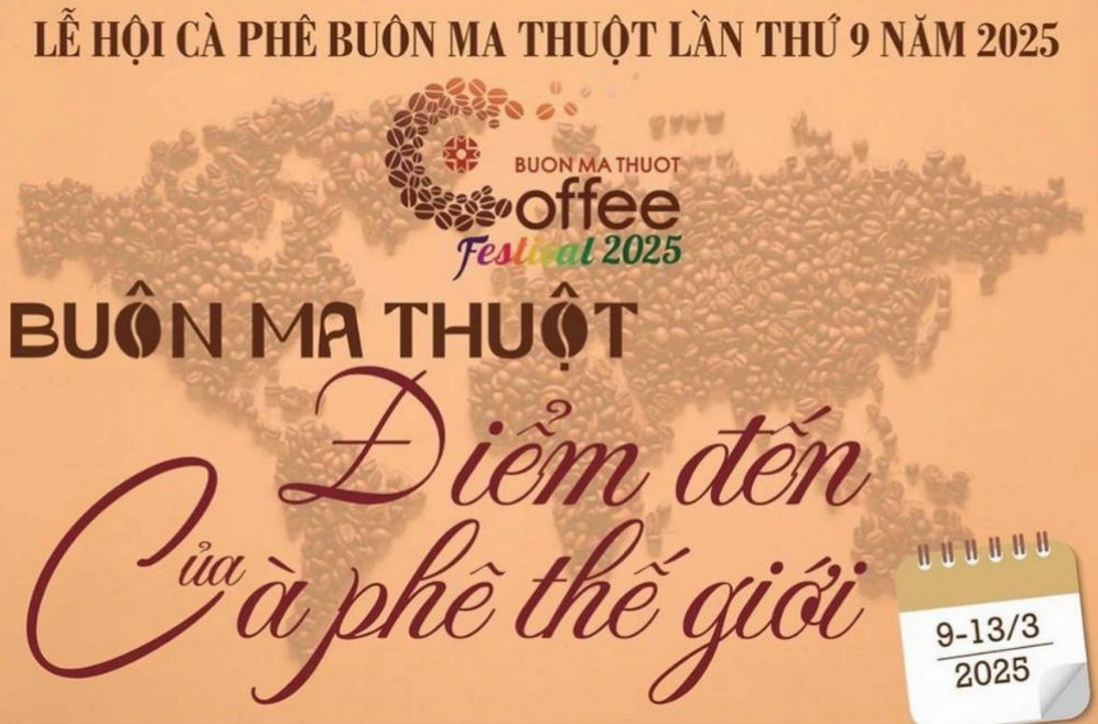 Lễ hội cà phê Buôn Mê Thuột lần thứ Chín năm 2025
