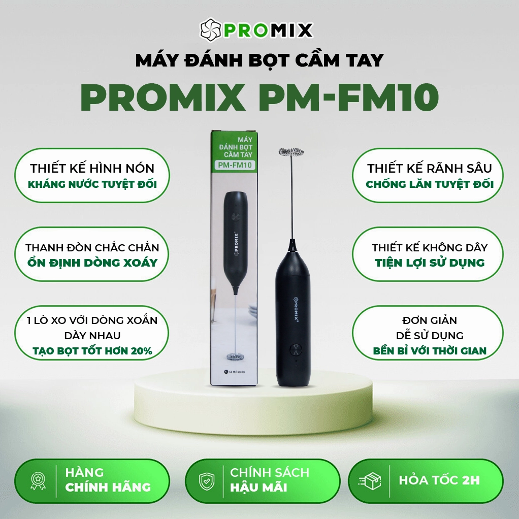 Máy đánh bọt cầm tay Promix PM-FM10
