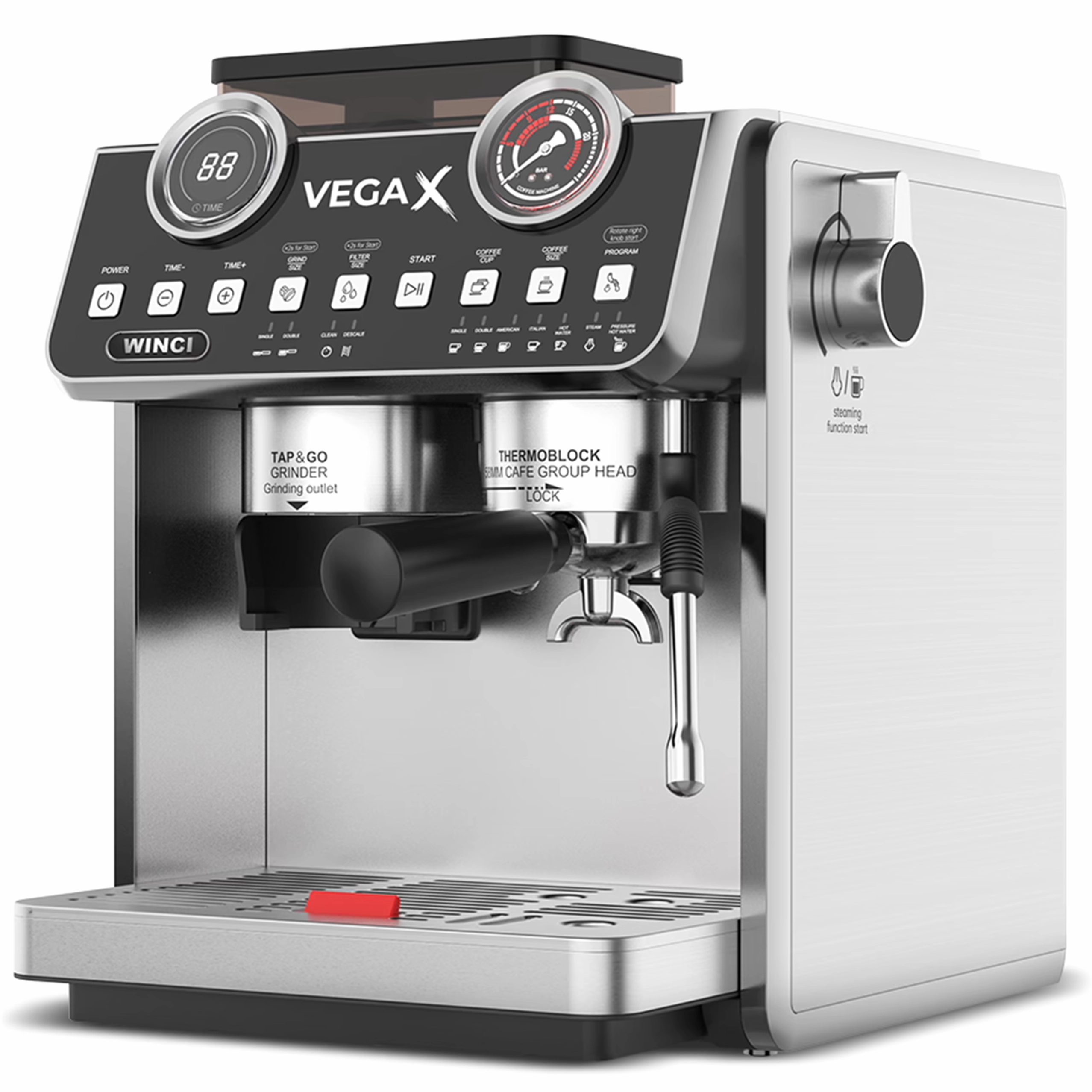 Máy Pha Cà Phê Espresso Winci Vega-X - lựa chọn hoàn hảo cho gia đình