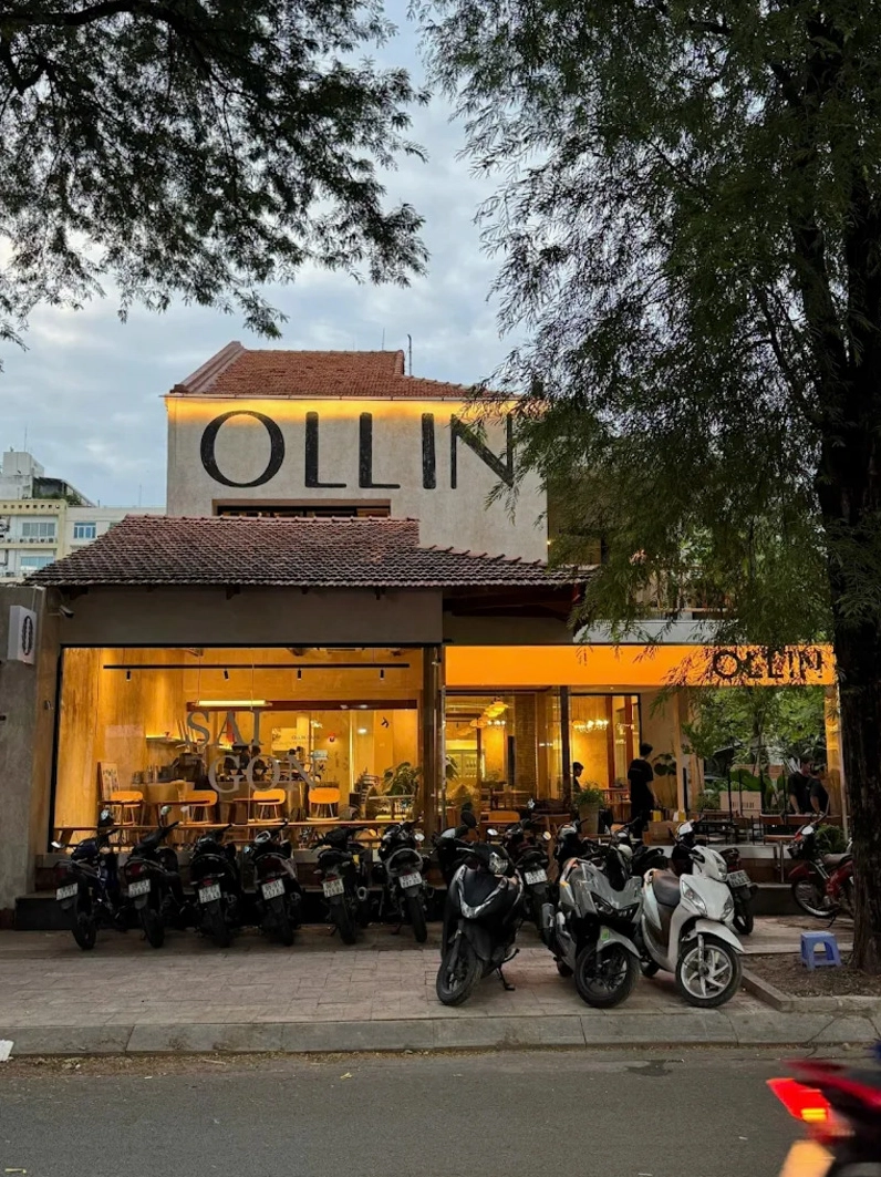 Một góc chill tại quán cà phê đẹp Ollin Café