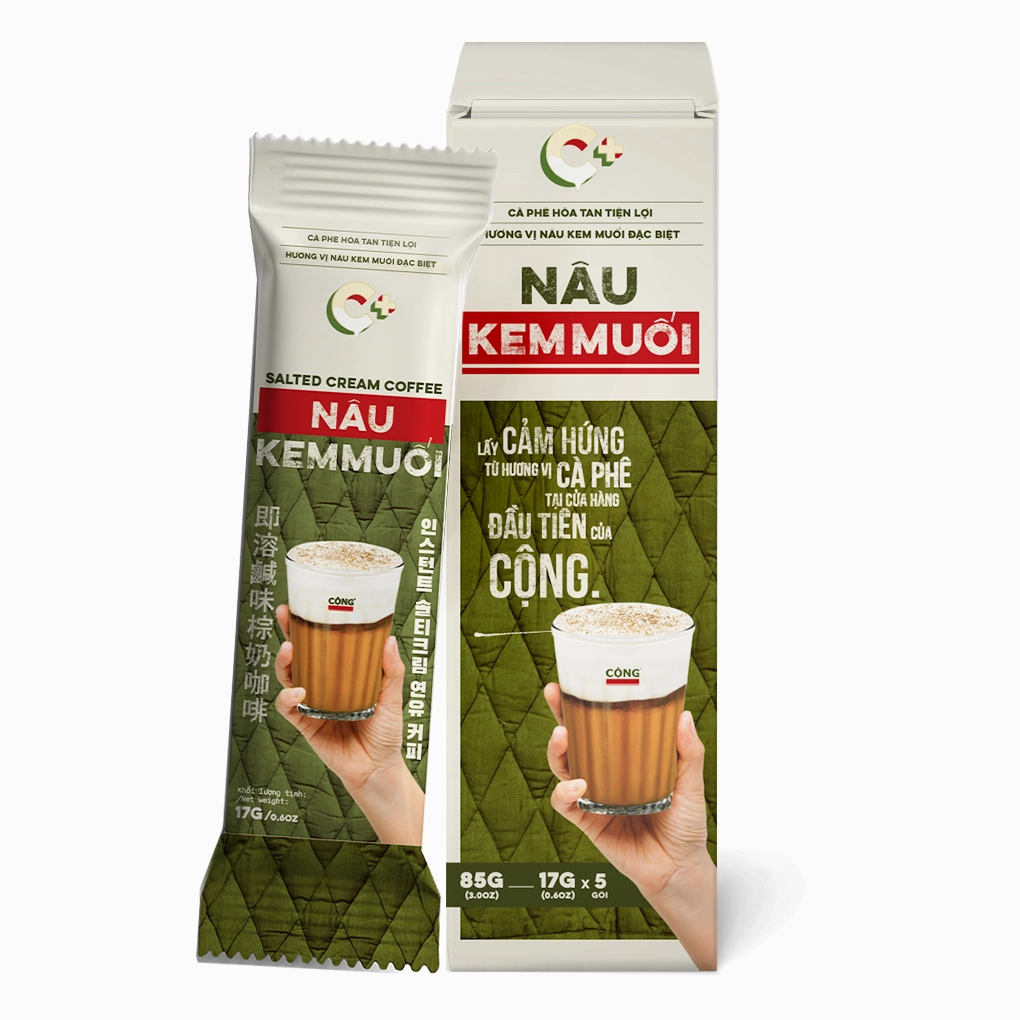 Nâu kem muối