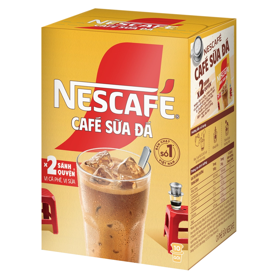 NESCAFÉ® CÀ PHÊ SỮA ĐÁ*